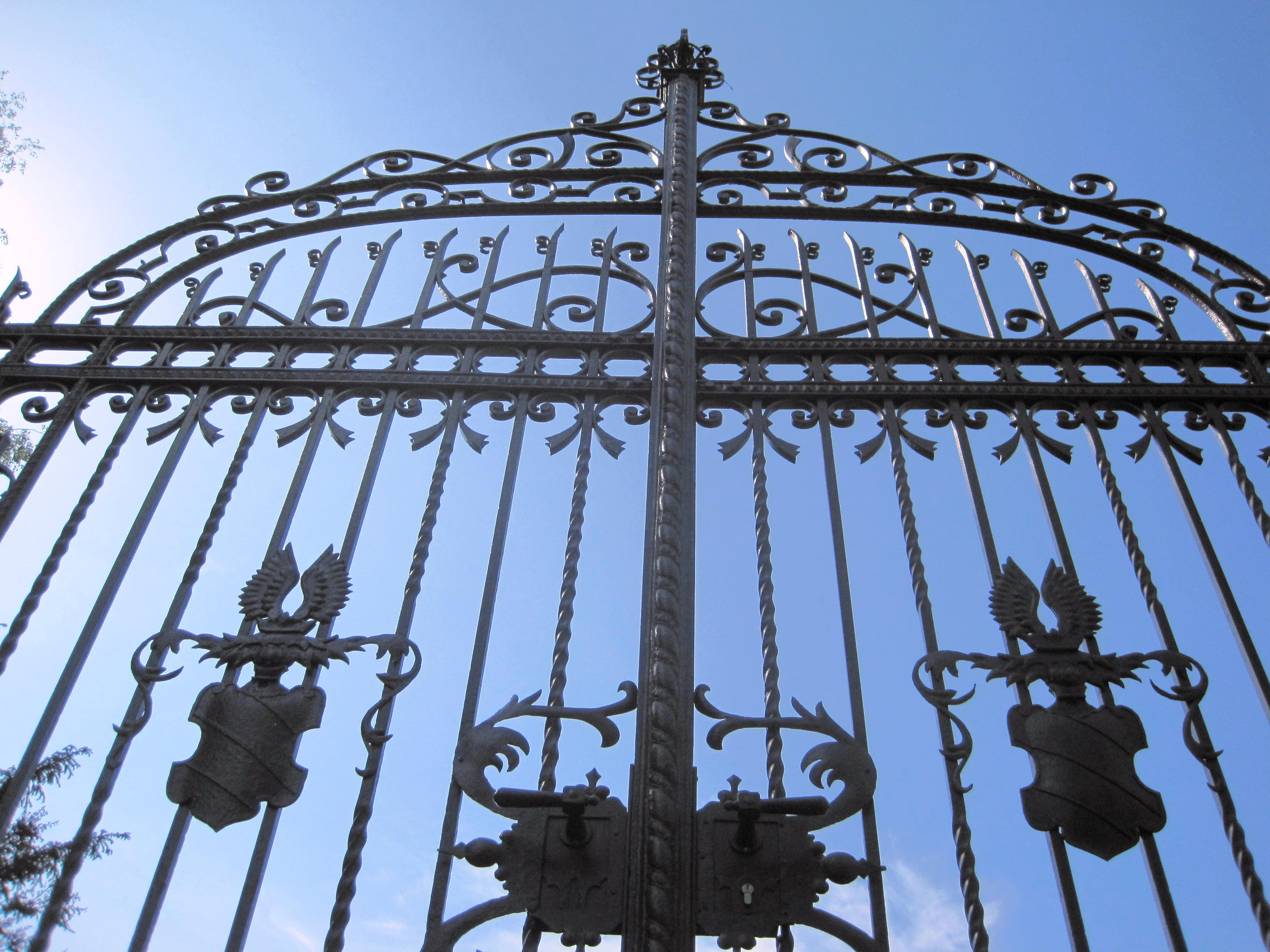 Detail Haupttor Schloss Waldenburg (1)