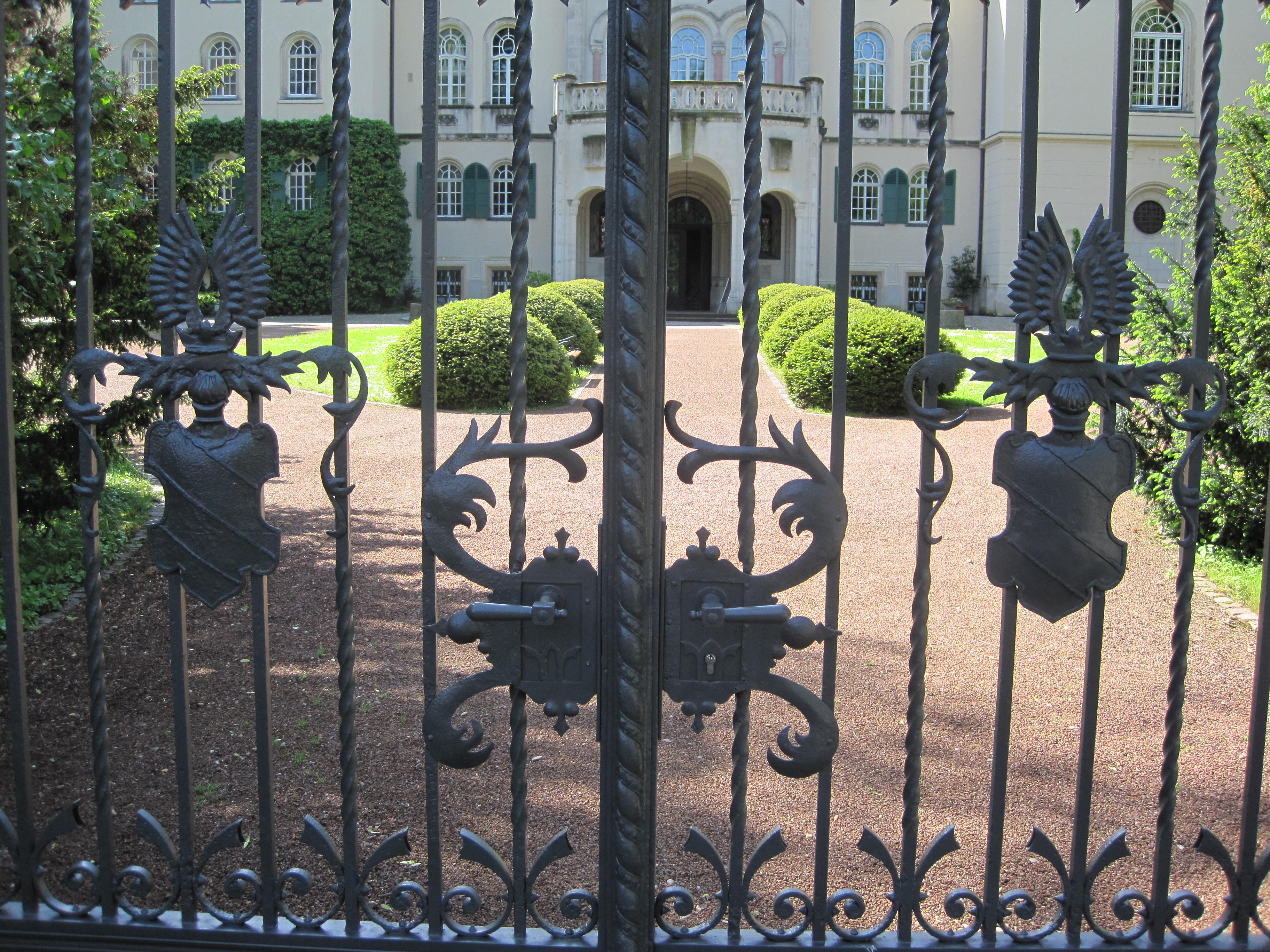 Detail Haupttor Schloss Waldenburg